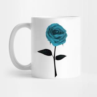 Blue Rose / Light Clothes Mug